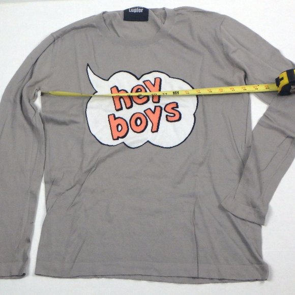 Marcus Lupfer Cotton Sweater, Size S, Grey - Picture 4 of 8